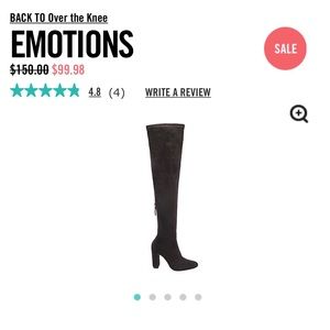 Steve Madden EMOTIONS thigh high boot
